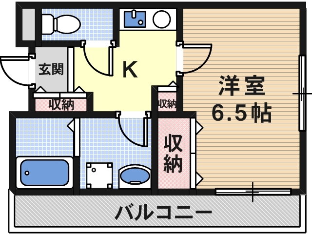 大阪府大阪市東住吉区針中野１ 駒川中野駅 1K マンション 賃貸物件詳細