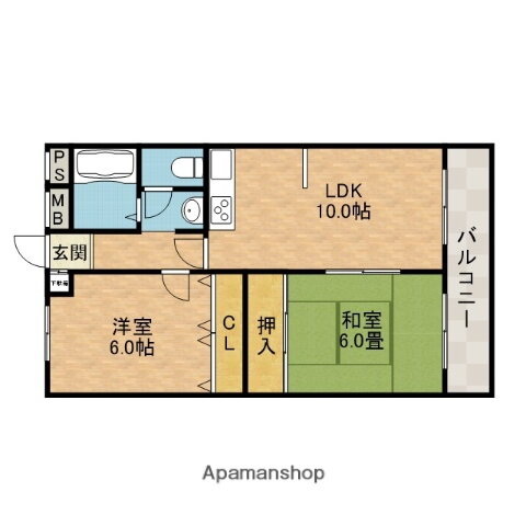 大阪府茨木市水尾３ 南茨木駅 2LDK マンション 賃貸物件詳細