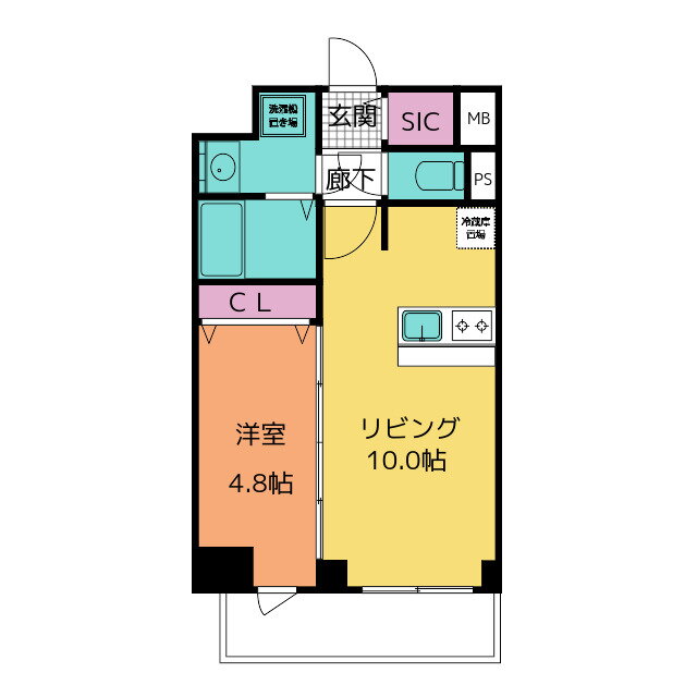 愛知県名古屋市千種区仲田２ 今池駅 1LDK マンション 賃貸物件詳細