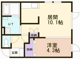 北海道登別市若草町４ 鷲別駅 1LDK アパート 賃貸物件詳細