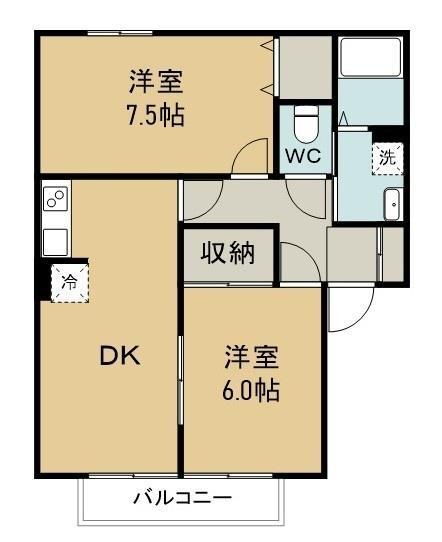 岡山県倉敷市徳芳 中庄駅 2LDK アパート 賃貸物件詳細