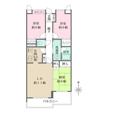 東京都世田谷区成城４ 成城学園前駅 3LDK マンション 賃貸物件詳細