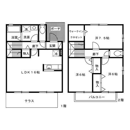 ＲＯＹＡＬ　ＧＡＲＤＥＮ　ＣＡＳＡＨＡＲＡ　Ｋ 3LDK 賃貸物件詳細