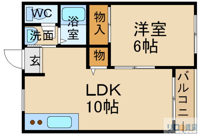 兵庫県宝塚市中山寺３ 中山観音駅 1LDK アパート 賃貸物件詳細
