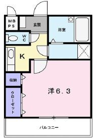 兵庫県姫路市北条梅原町 姫路駅 1K アパート 賃貸物件詳細