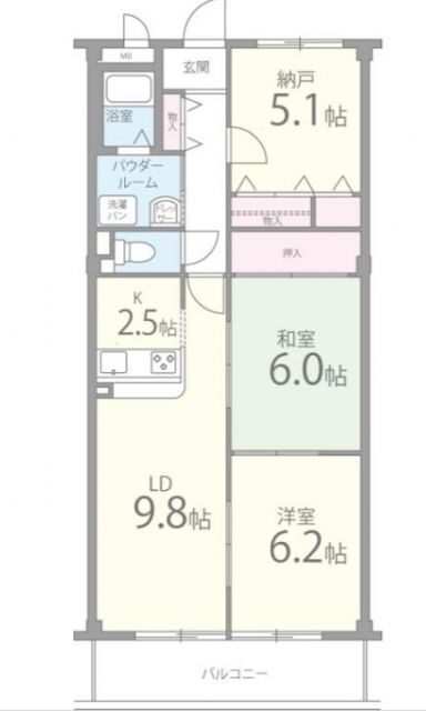 大阪府泉北郡忠岡町高月南３ 和泉府中駅 2SLDK マンション 賃貸物件詳細