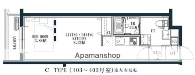 福岡県福岡市西区姪の浜４ 姪浜駅 1LDK マンション 賃貸物件詳細