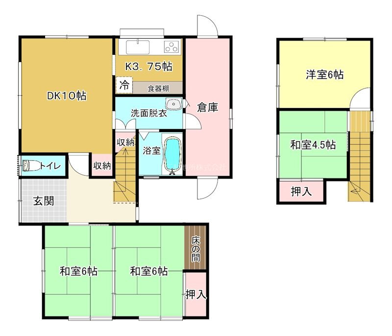 山口県下関市勝谷新町３ 4LDK 一戸建て 賃貸物件詳細