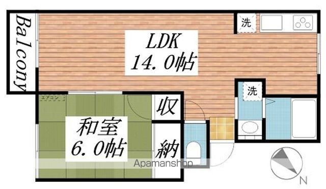 和歌山県和歌山市湊３ 和歌山港駅 1LDK アパート 賃貸物件詳細
