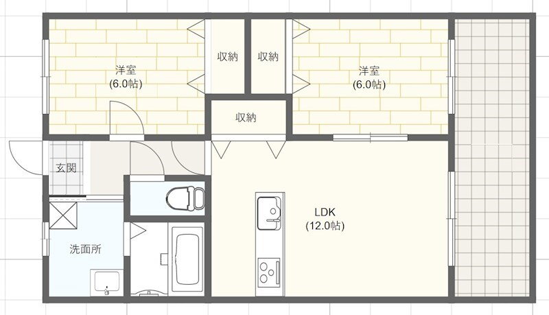 兵庫県姫路市野里 京口駅 2LDK アパート 賃貸物件詳細