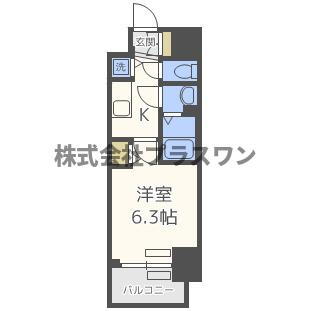 プレサンスＯＳＡＫＡ　ＤＯＭＥＣＩＴＹワンダー 9階 1K 賃貸物件詳細