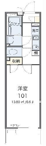 埼玉県鴻巣市すみれ野 北鴻巣駅 1K マンション 賃貸物件詳細