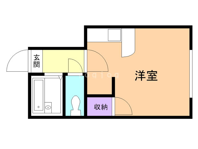 北海道函館市本通２ 1K アパート 賃貸物件詳細