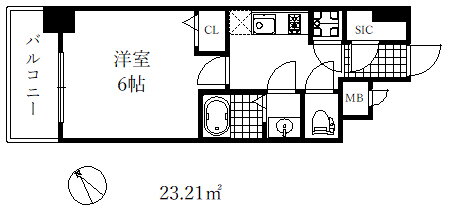 兵庫県神戸市兵庫区羽坂通３ 兵庫駅 1K マンション 賃貸物件詳細