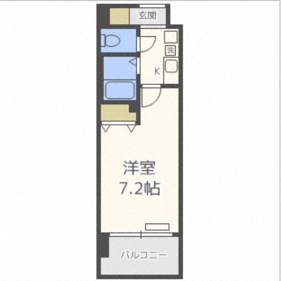 兵庫県神戸市中央区琴ノ緒町２ 三ノ宮駅 1K マンション 賃貸物件詳細