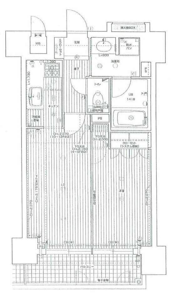 兵庫県神戸市中央区下山手通３ 元町駅 1LDK マンション 賃貸物件詳細