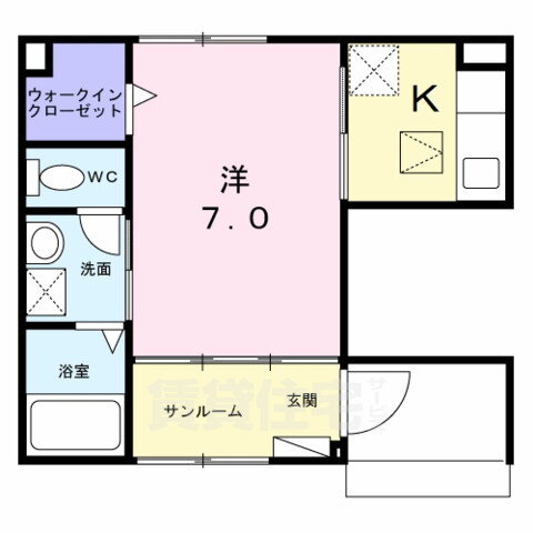 メゾン　グランシャン 1階 1K 賃貸物件詳細