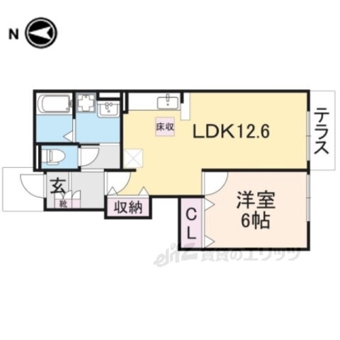 奈良県大和郡山市今国府町 大和小泉駅 1LDK アパート 賃貸物件詳細