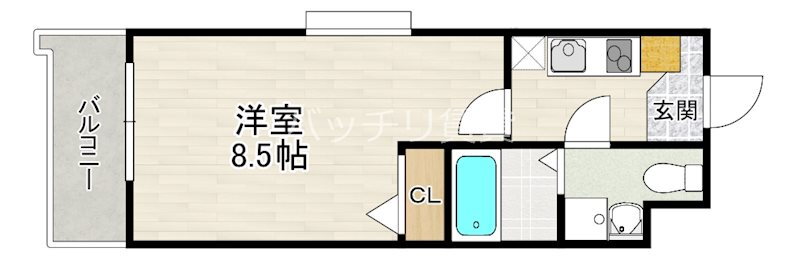 福岡県福岡市中央区警固１ 赤坂駅 1K マンション 賃貸物件詳細