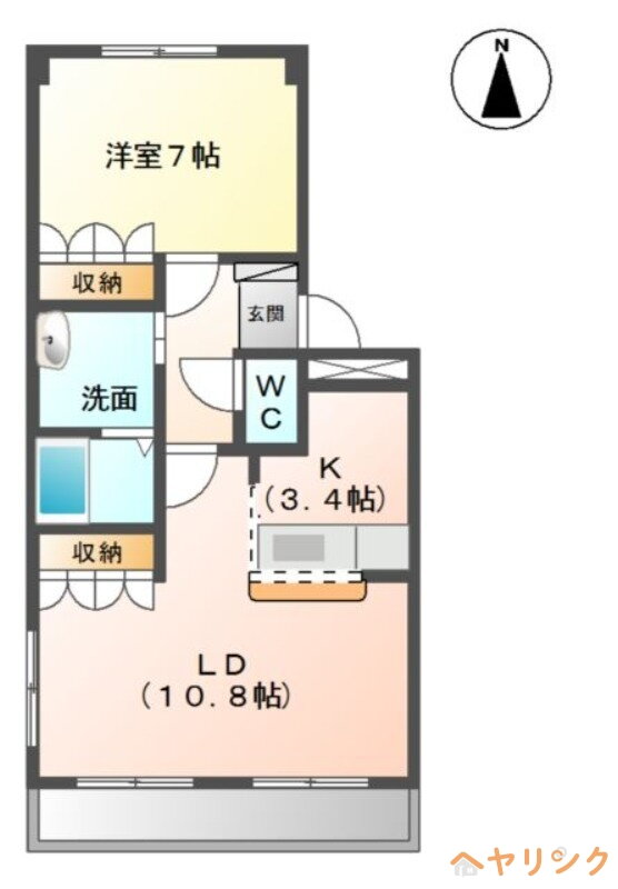 愛知県名古屋市西区堀越２ 庄内通駅 1LDK アパート 賃貸物件詳細