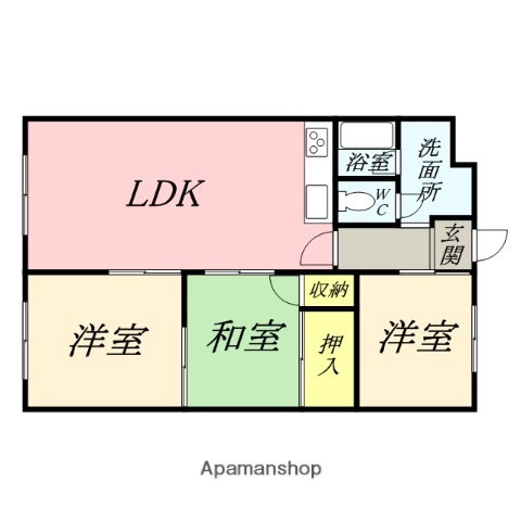 岡山県岡山市北区弓之町 城下駅 3LDK マンション 賃貸物件詳細
