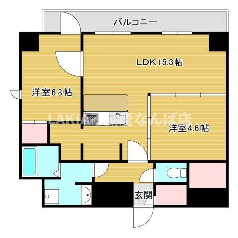 大阪府大阪市浪速区日本橋３ 日本橋駅 2LDK マンション 賃貸物件詳細