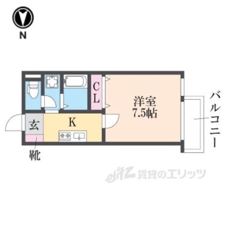 大阪府東大阪市衣摺３ ＪＲ長瀬駅 1K アパート 賃貸物件詳細
