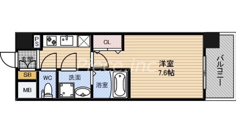大阪府大阪市福島区海老江７ 海老江駅 1K マンション 賃貸物件詳細
