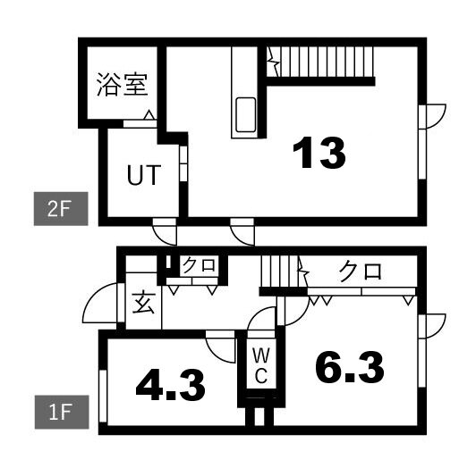 Ｖｉｅｎｔｏ末広 2LDK 賃貸物件詳細