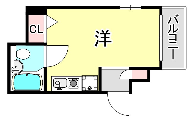 兵庫県神戸市中央区山本通４ 元町駅 ワンルーム マンション 賃貸物件詳細