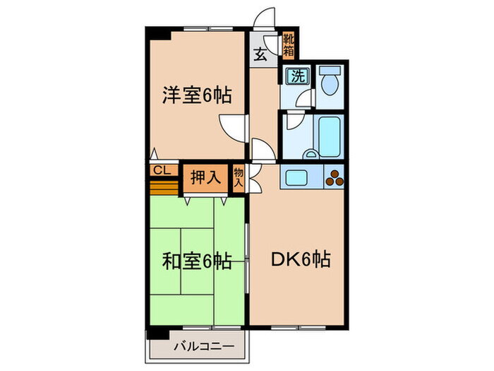 神奈川県川崎市中原区新城中町 武蔵新城駅 2DK マンション 賃貸物件詳細