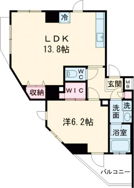 メイクス武蔵関ＮＯＲＴＨ 4階 1LDK 賃貸物件詳細