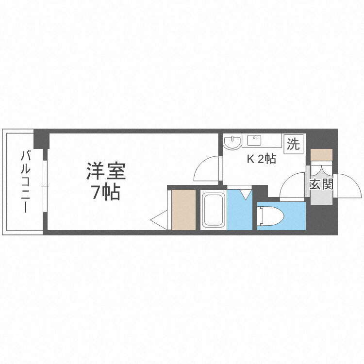 大阪府大阪市福島区福島６ 福島駅 1K マンション 賃貸物件詳細