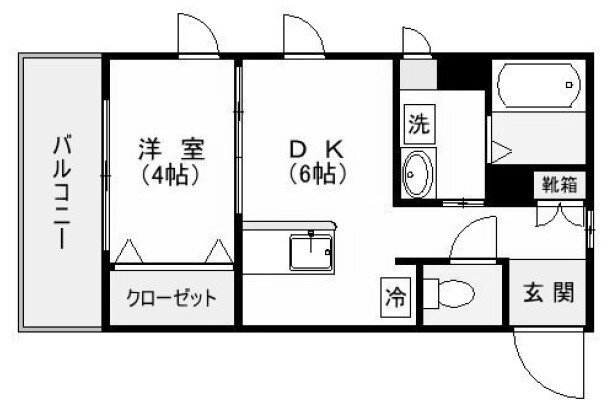 鹿児島県鹿児島市高麗町 武之橋駅 1DK マンション 賃貸物件詳細