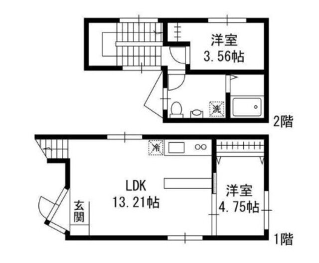 東京都文京区本駒込６ 千石駅 2LDK 一戸建て 賃貸物件詳細
