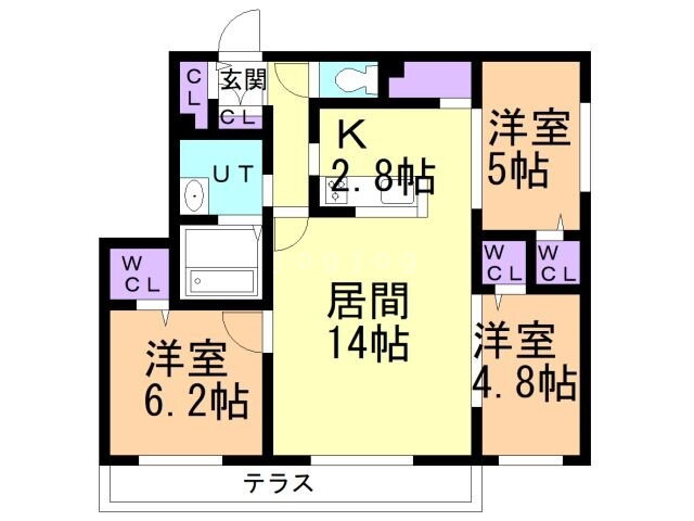 北海道札幌市豊平区美園五条２ 豊平公園駅 3LDK マンション 賃貸物件詳細