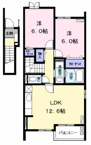 愛知県名古屋市中川区野田３ 伏屋駅 2LDK アパート 賃貸物件詳細