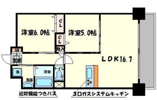 大阪府大阪市浪速区日本橋東２ 恵美須町駅 2LDK マンション 賃貸物件詳細