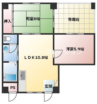 兵庫県尼崎市東園田町５ 園田駅 2LDK マンション 賃貸物件詳細