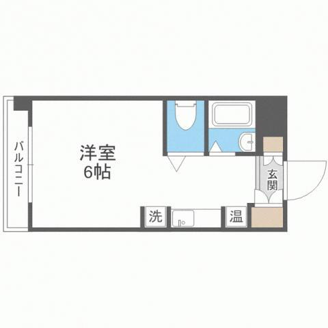 福岡県福岡市中央区今泉２ 薬院駅 1K マンション 賃貸物件詳細