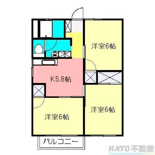 神奈川県相模原市緑区下九沢 南橋本駅 3K アパート 賃貸物件詳細