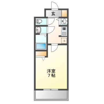 愛知県名古屋市北区上飯田通１ 上飯田駅 1K マンション 賃貸物件詳細