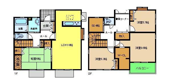 ＤＡＩＫＥＮＮ　ＨＩＬＬＳ 4SLDK 賃貸物件詳細