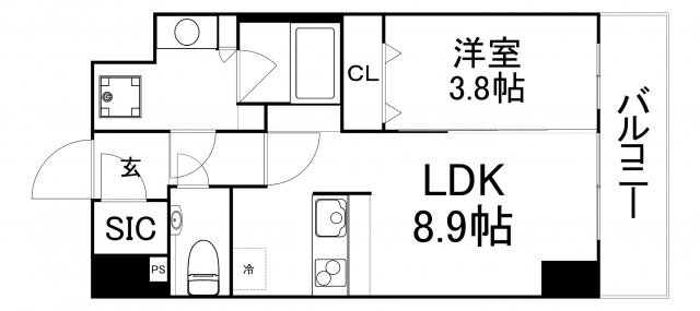 大阪府大阪市中央区船越町２ 天満橋駅 1LDK マンション 賃貸物件詳細