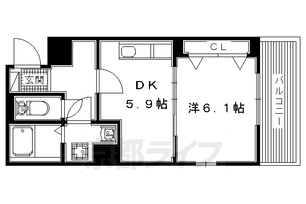 京都府京田辺市三山木南山 ＪＲ三山木駅 1DK アパート 賃貸物件詳細