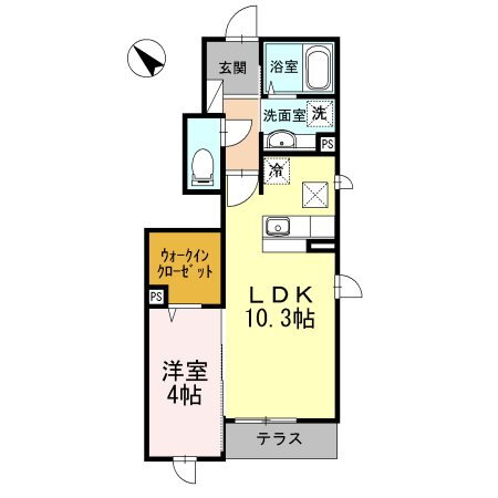 ウィルソフィア 1階 1LDK 賃貸物件詳細