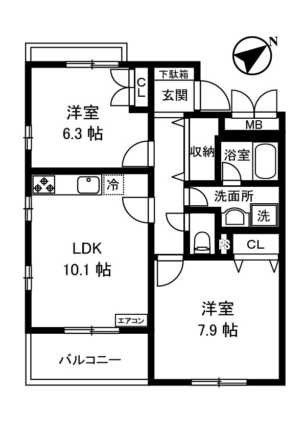 神奈川県横浜市都筑区牛久保東１ センター北駅 2LDK マンション 賃貸物件詳細