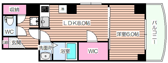 ノルデンタワー新大阪アネックス 8階 1LDK 賃貸物件詳細