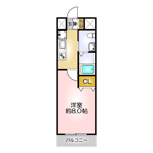 兵庫県神戸市須磨区衣掛町５ 須磨海浜公園駅 1K マンション 賃貸物件詳細