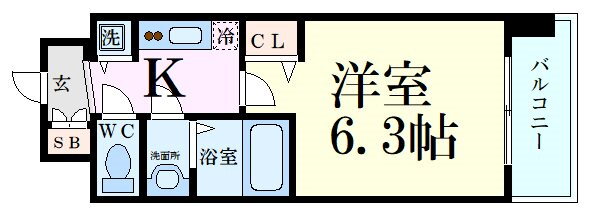 大阪府大阪市東淀川区東中島４ 新大阪駅 1K マンション 賃貸物件詳細